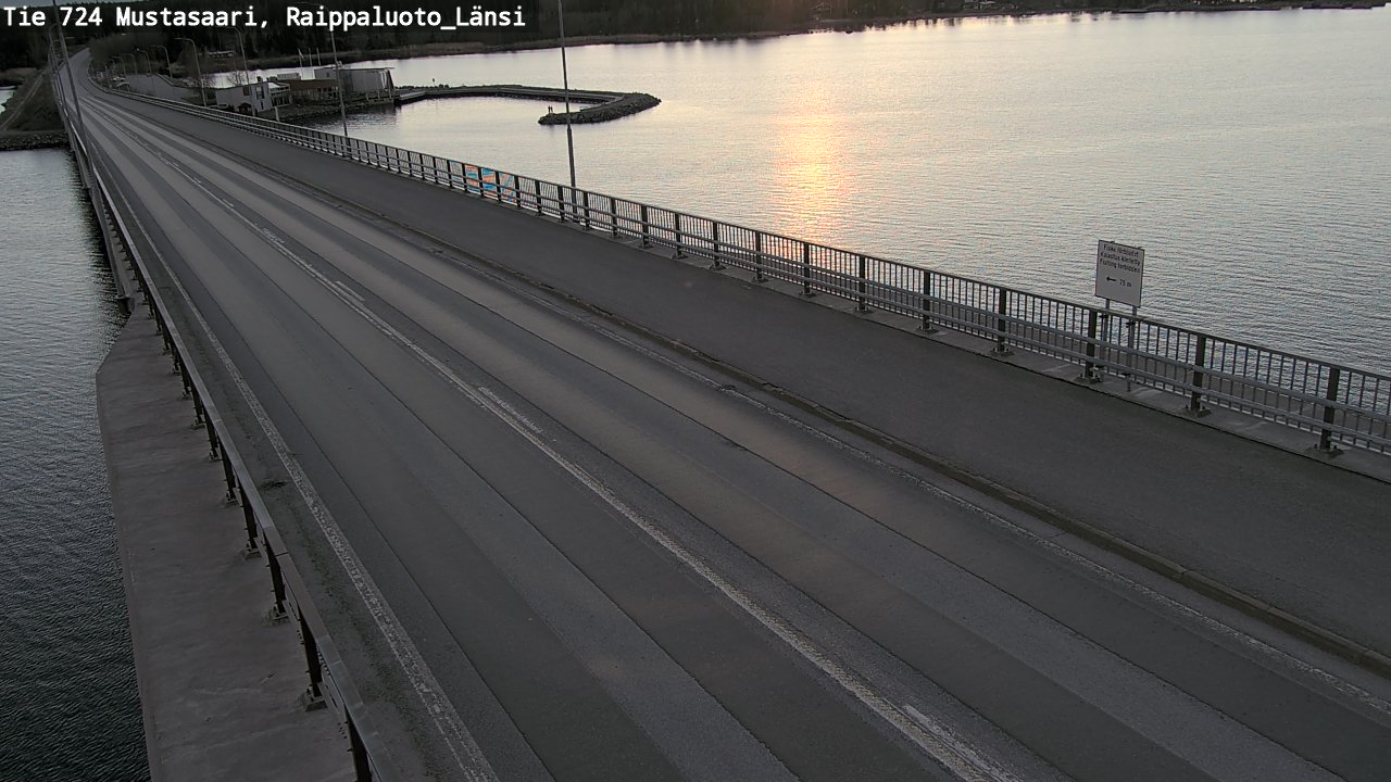 Kelikamerat Kuva Tie 724 Mustasaari, Raippaluoto, länsi, Mustasaari, Pohjanmaa