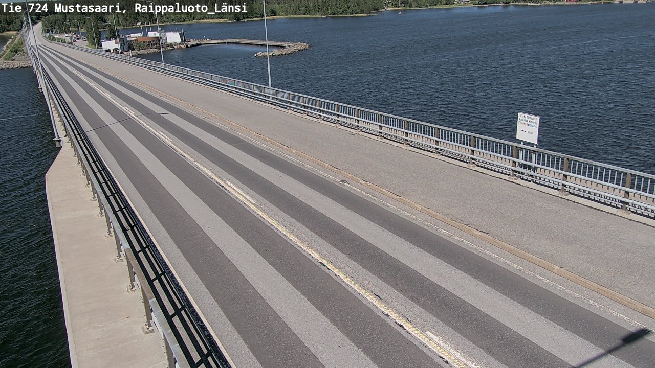Weather Camera Image Road 724 Mustasaari, Raippaluoto, west, Mustasaari, Pohjanmaa