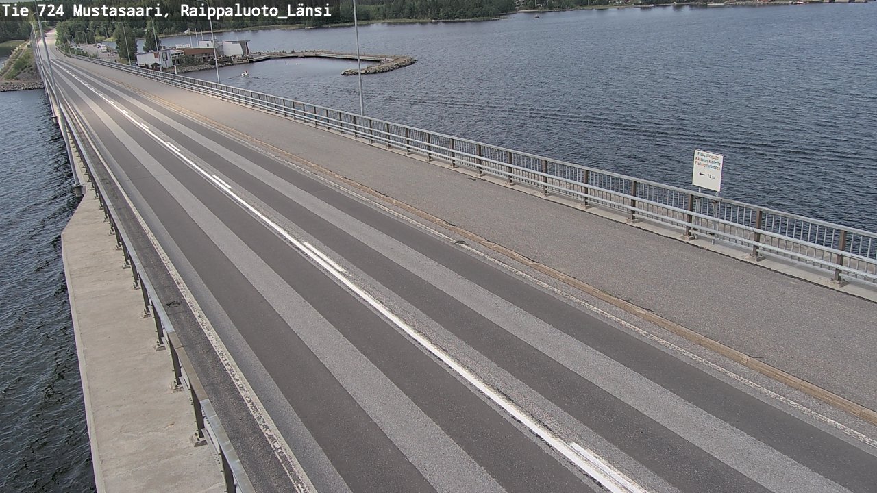 Weather Camera Image Road 724 Mustasaari, Raippaluoto, west, Mustasaari, Pohjanmaa