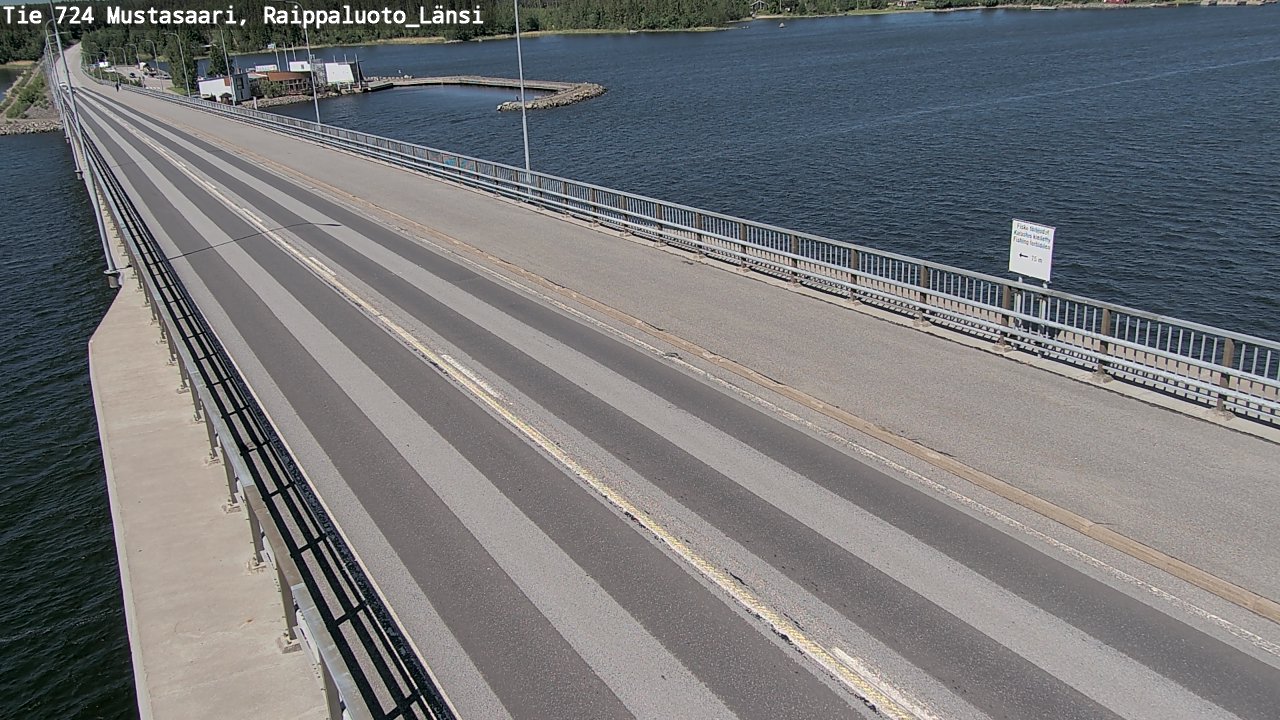 Weather Camera Image Road 724 Mustasaari, Raippaluoto, west, Mustasaari, Pohjanmaa
