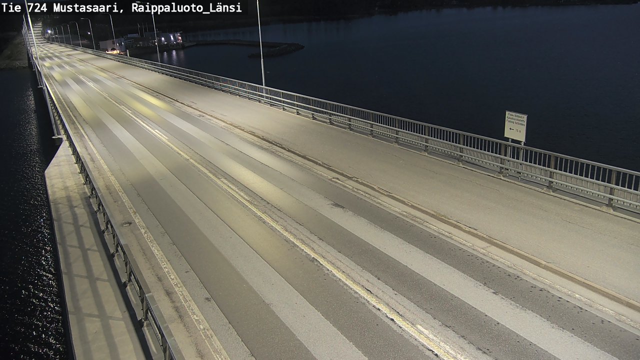 Weather Camera Image Road 724 Mustasaari, Raippaluoto, west, Mustasaari, Pohjanmaa