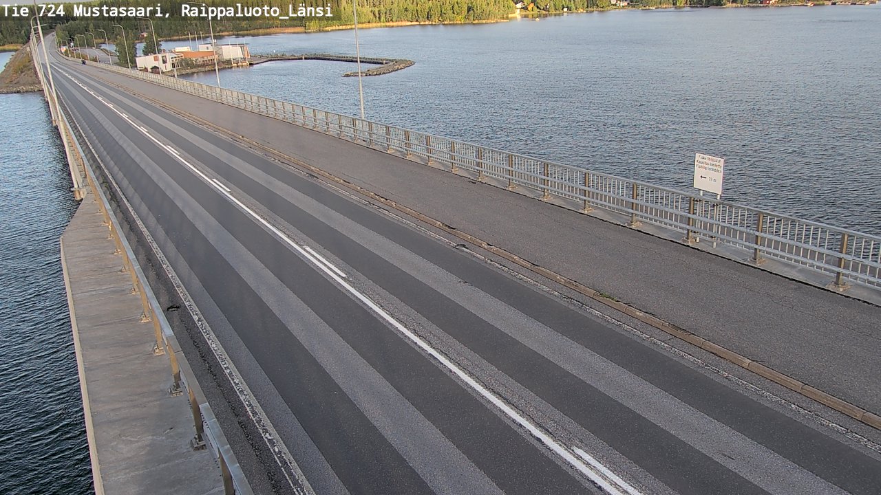 Weather Camera Image Road 724 Mustasaari, Raippaluoto, west, Mustasaari, Pohjanmaa