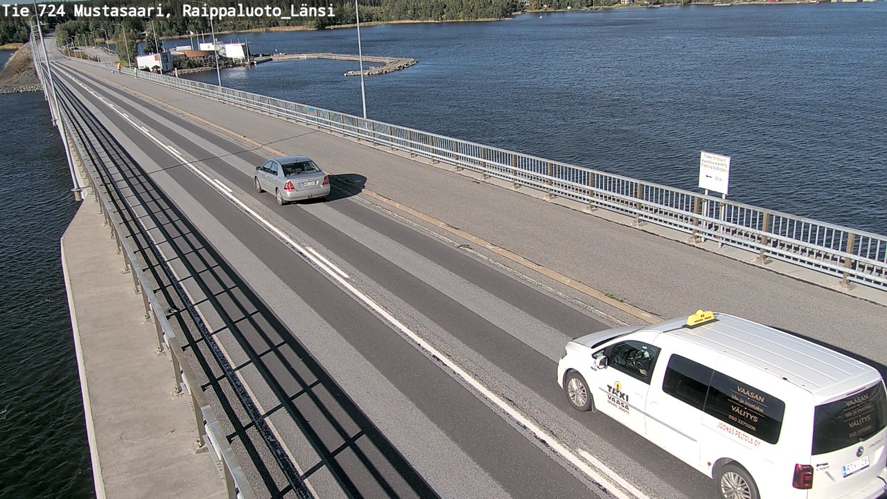 Weather Camera Image Road 724 Mustasaari, Raippaluoto, west, Mustasaari, Pohjanmaa