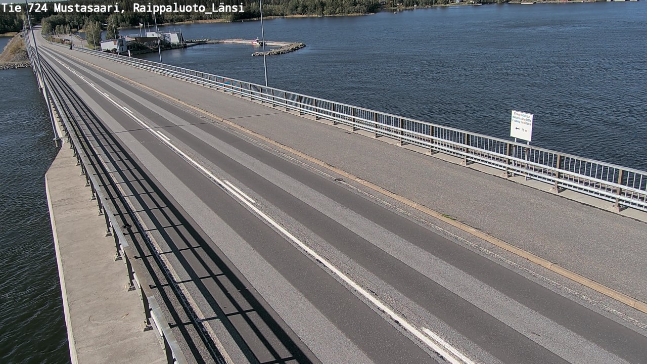 Weather Camera Image Road 724 Mustasaari, Raippaluoto, west, Mustasaari, Pohjanmaa