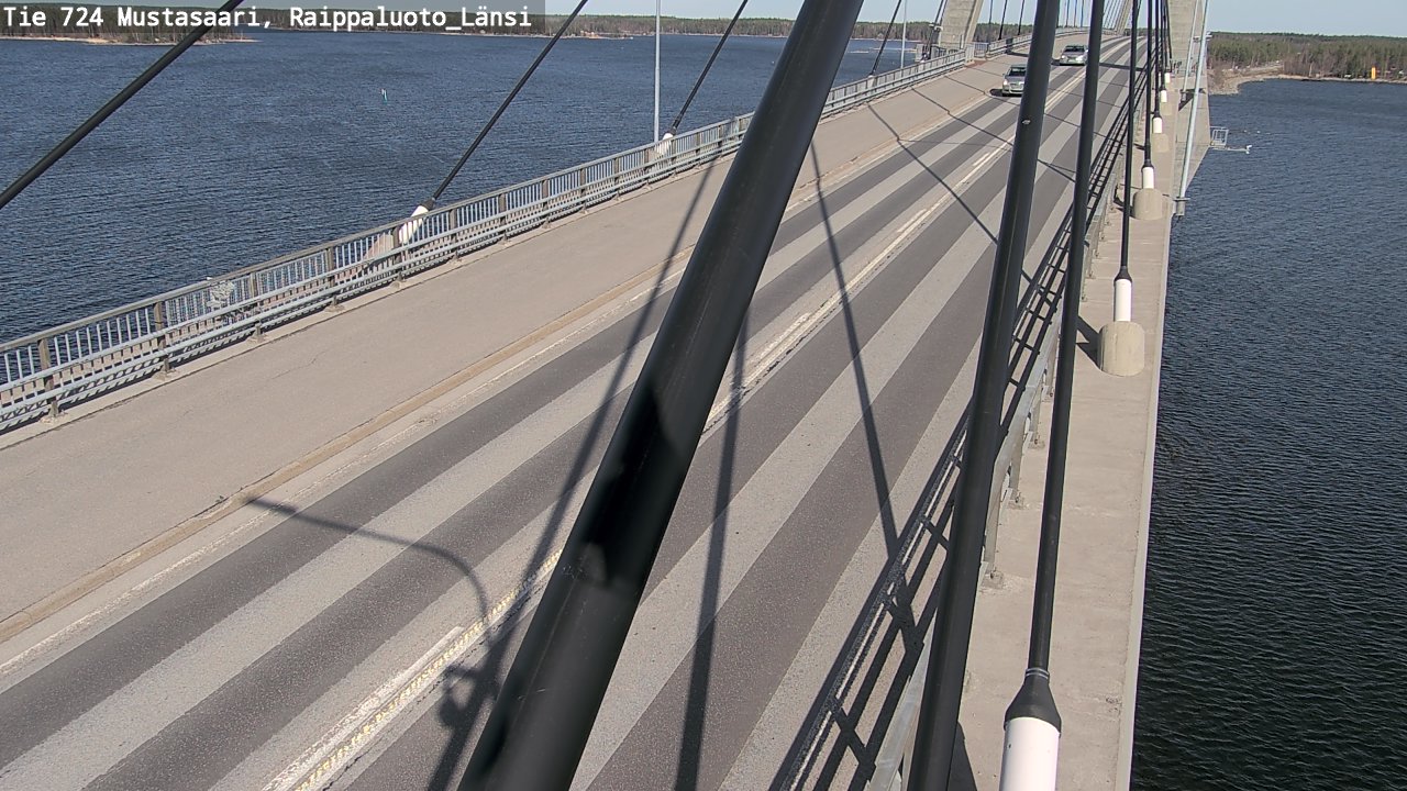 Weather Camera Image Road 724 Mustasaari, Raippaluoto, west, Mustasaari, Pohjanmaa