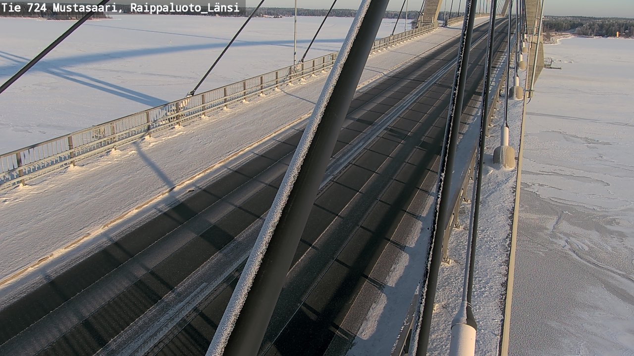 Weather Camera Image Road 724 Mustasaari, Raippaluoto, west, Mustasaari, Pohjanmaa