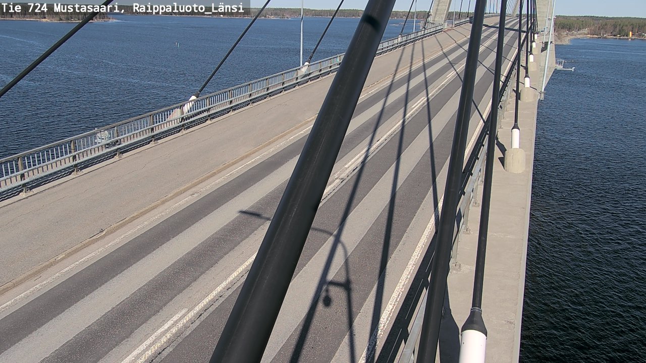Weather Camera Image Road 724 Mustasaari, Raippaluoto, west, Mustasaari, Pohjanmaa