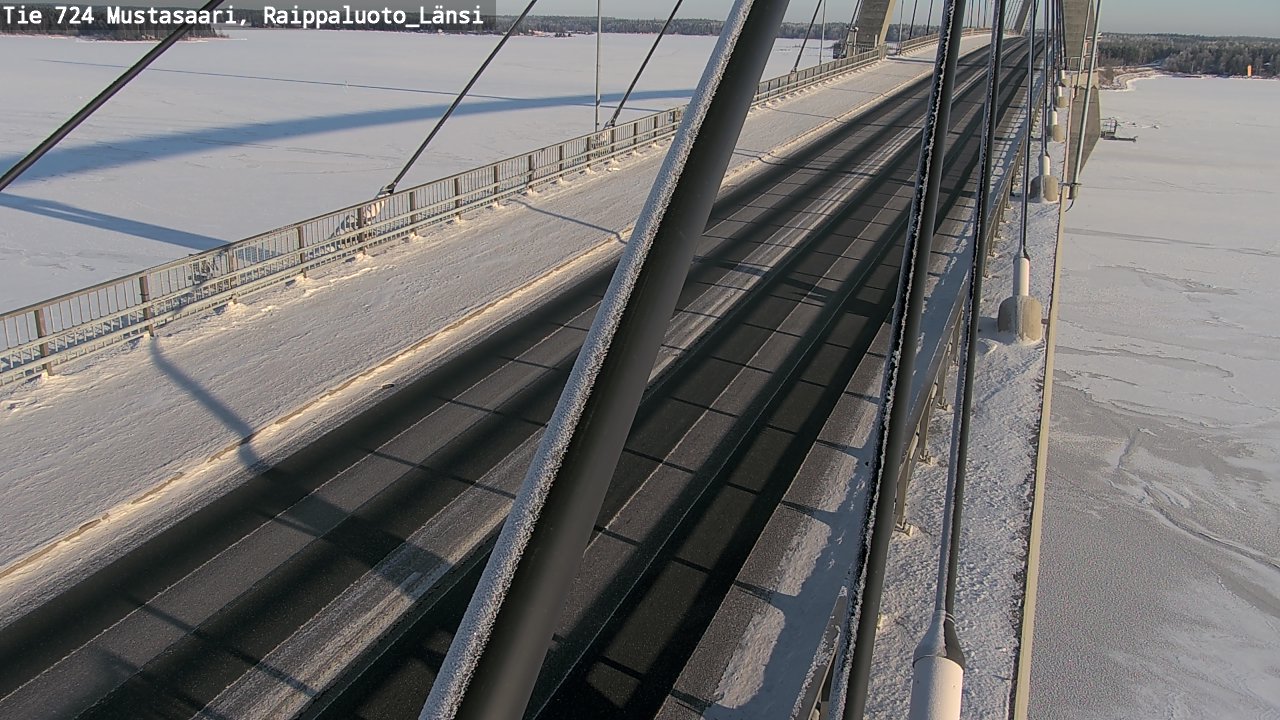 Weather Camera Image Väg 724 Korsholm, Replot, väst, Mustasaari, Pohjanmaa