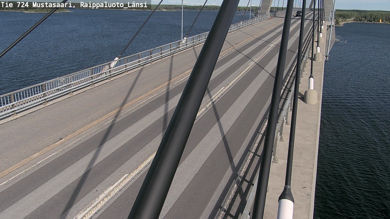 Kelikamerat Kuva Tie 724 Mustasaari, Raippaluoto, länsi, Mustasaari, Pohjanmaa