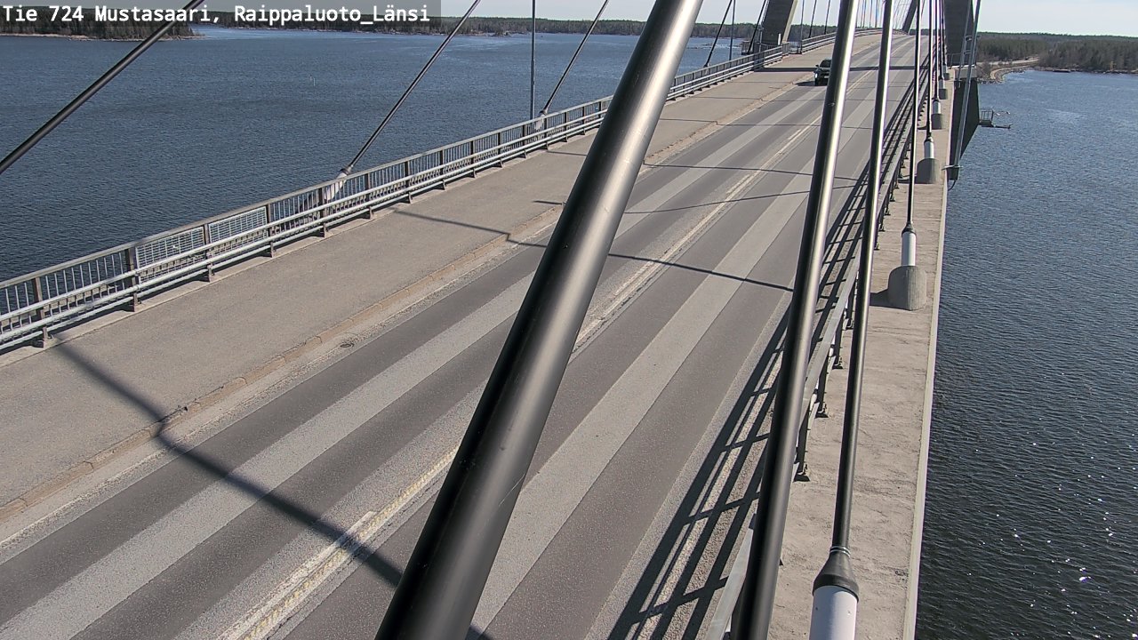 Weather Camera Image Road 724 Mustasaari, Raippaluoto, west, Mustasaari, Pohjanmaa