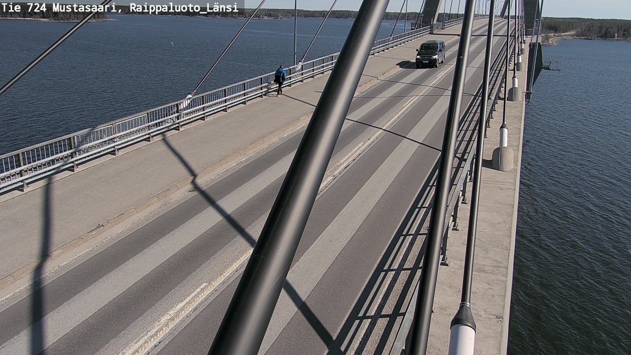 Weather Camera Image Road 724 Mustasaari, Raippaluoto, west, Mustasaari, Pohjanmaa