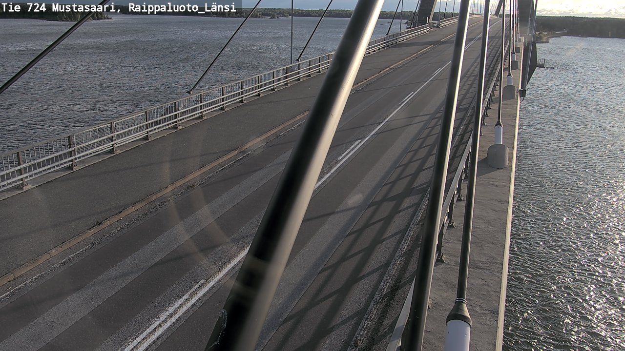 Weather Camera Image Road 724 Mustasaari, Raippaluoto, west, Mustasaari, Pohjanmaa