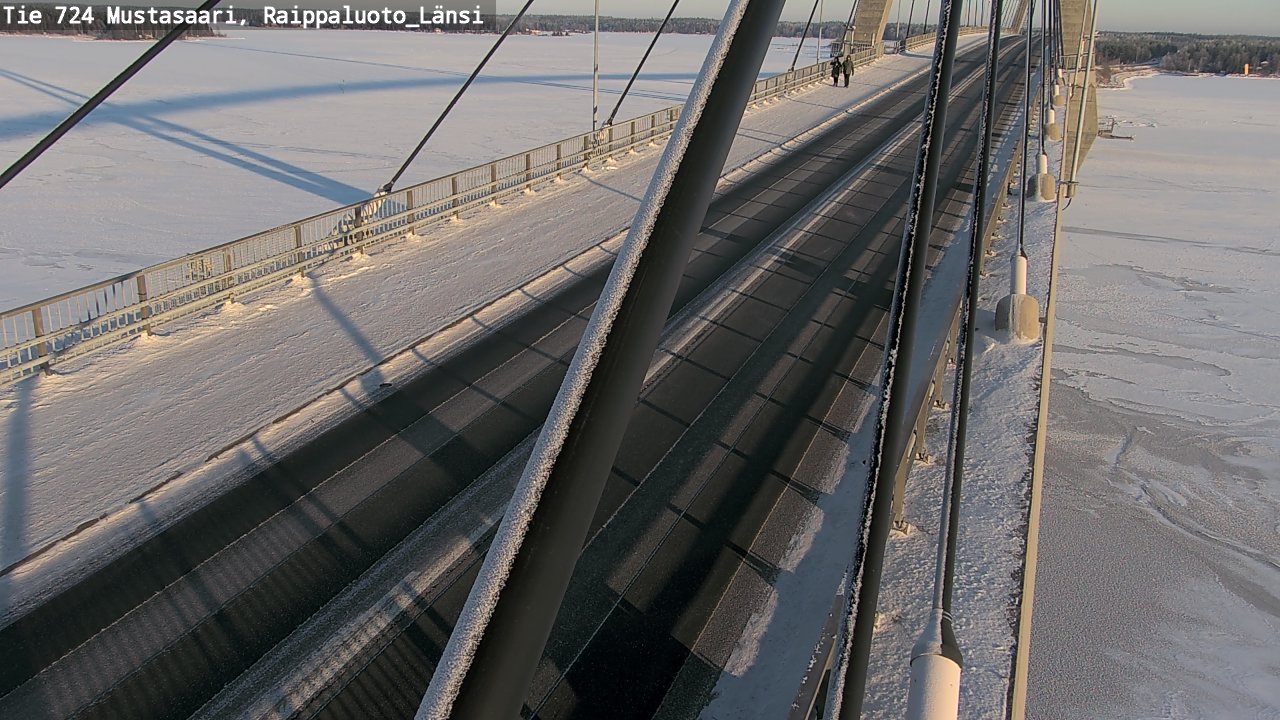 Weather Camera Image Road 724 Mustasaari, Raippaluoto, west, Mustasaari, Pohjanmaa