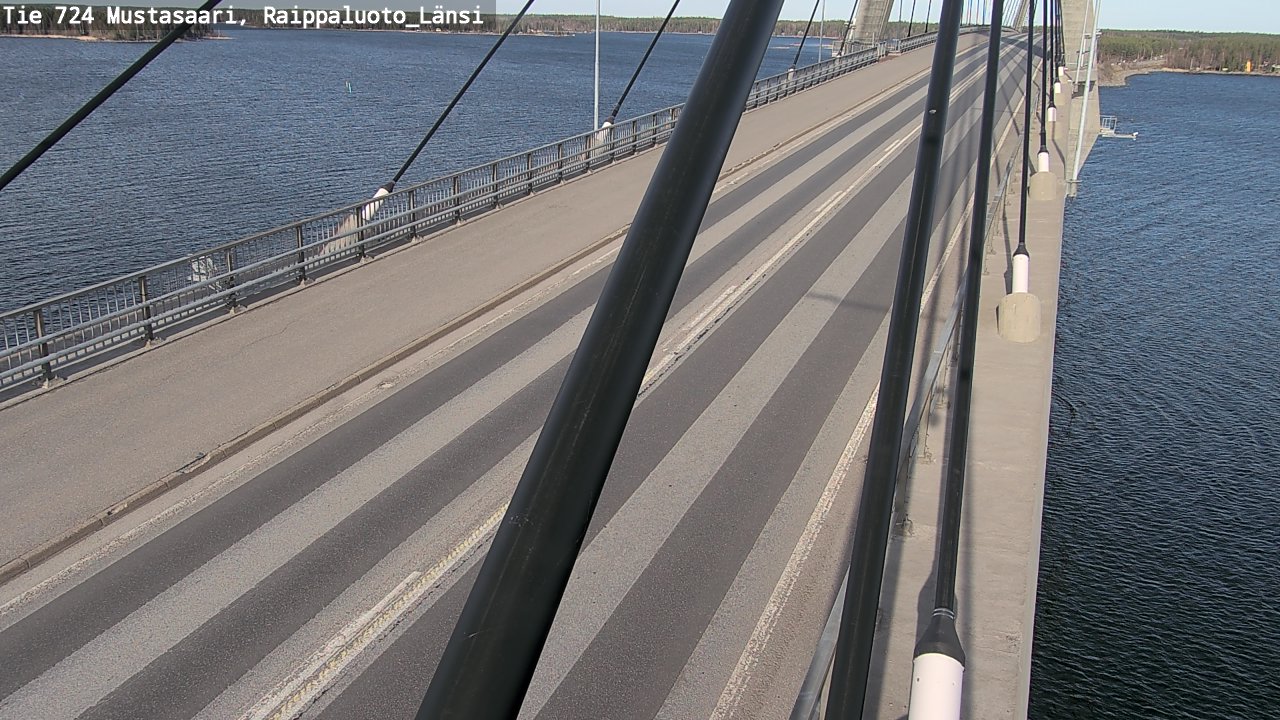 Weather Camera Image Road 724 Mustasaari, Raippaluoto, west, Mustasaari, Pohjanmaa