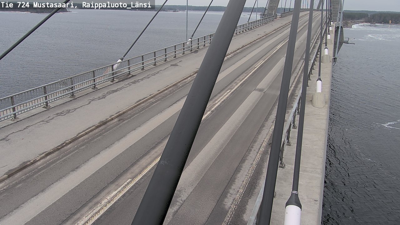 Weather Camera Image Road 724 Mustasaari, Raippaluoto, west, Mustasaari, Pohjanmaa