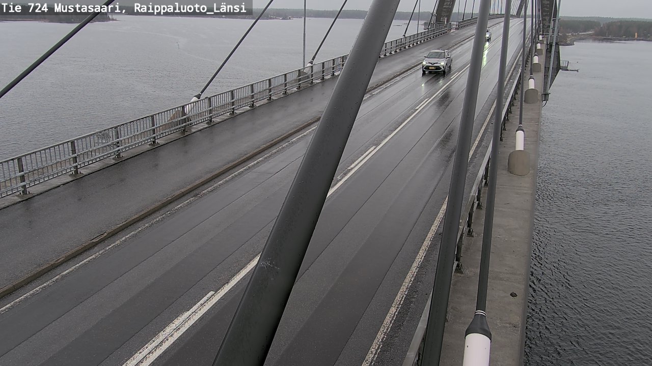 Weather Camera Image Road 724 Mustasaari, Raippaluoto, west, Mustasaari, Pohjanmaa