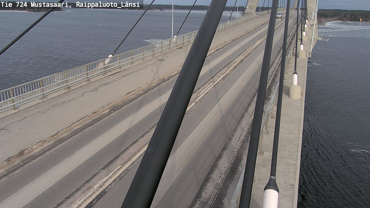 Weather Camera Image Road 724 Mustasaari, Raippaluoto, west, Mustasaari, Pohjanmaa