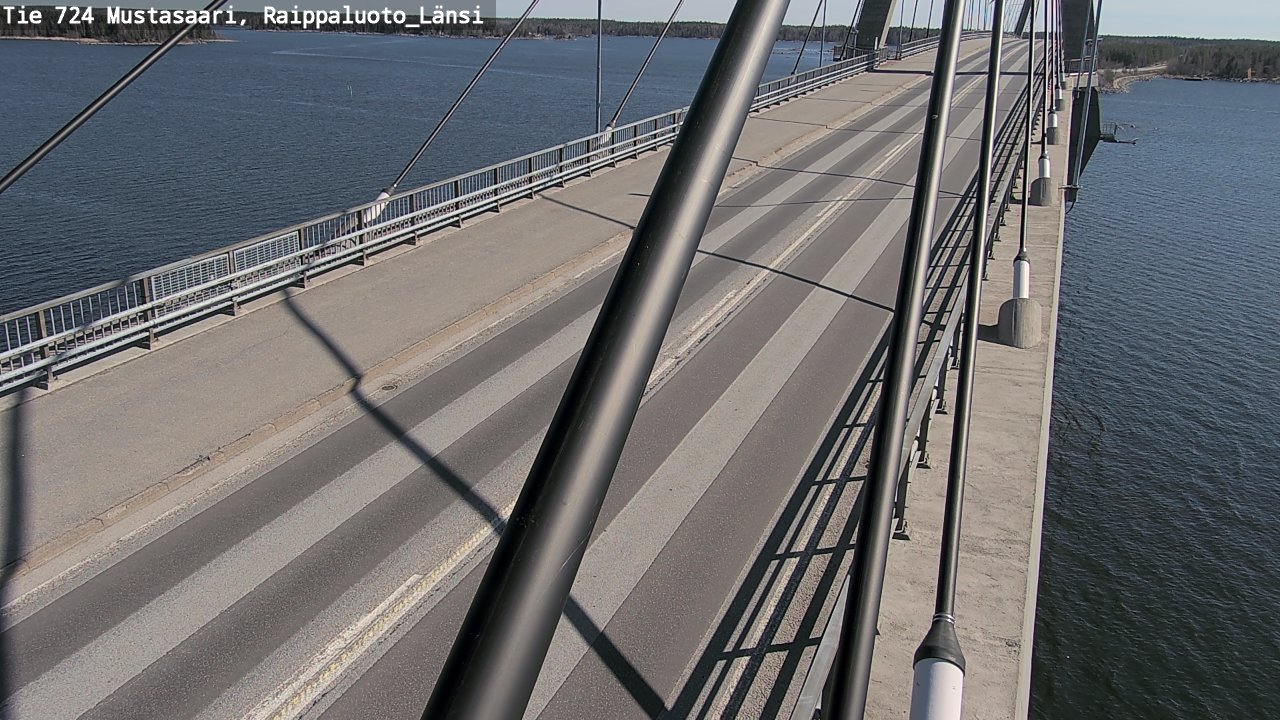 Weather Camera Image Road 724 Mustasaari, Raippaluoto, west, Mustasaari, Pohjanmaa
