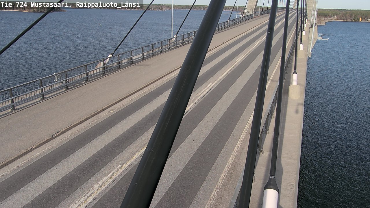 Weather Camera Image Road 724 Mustasaari, Raippaluoto, west, Mustasaari, Pohjanmaa