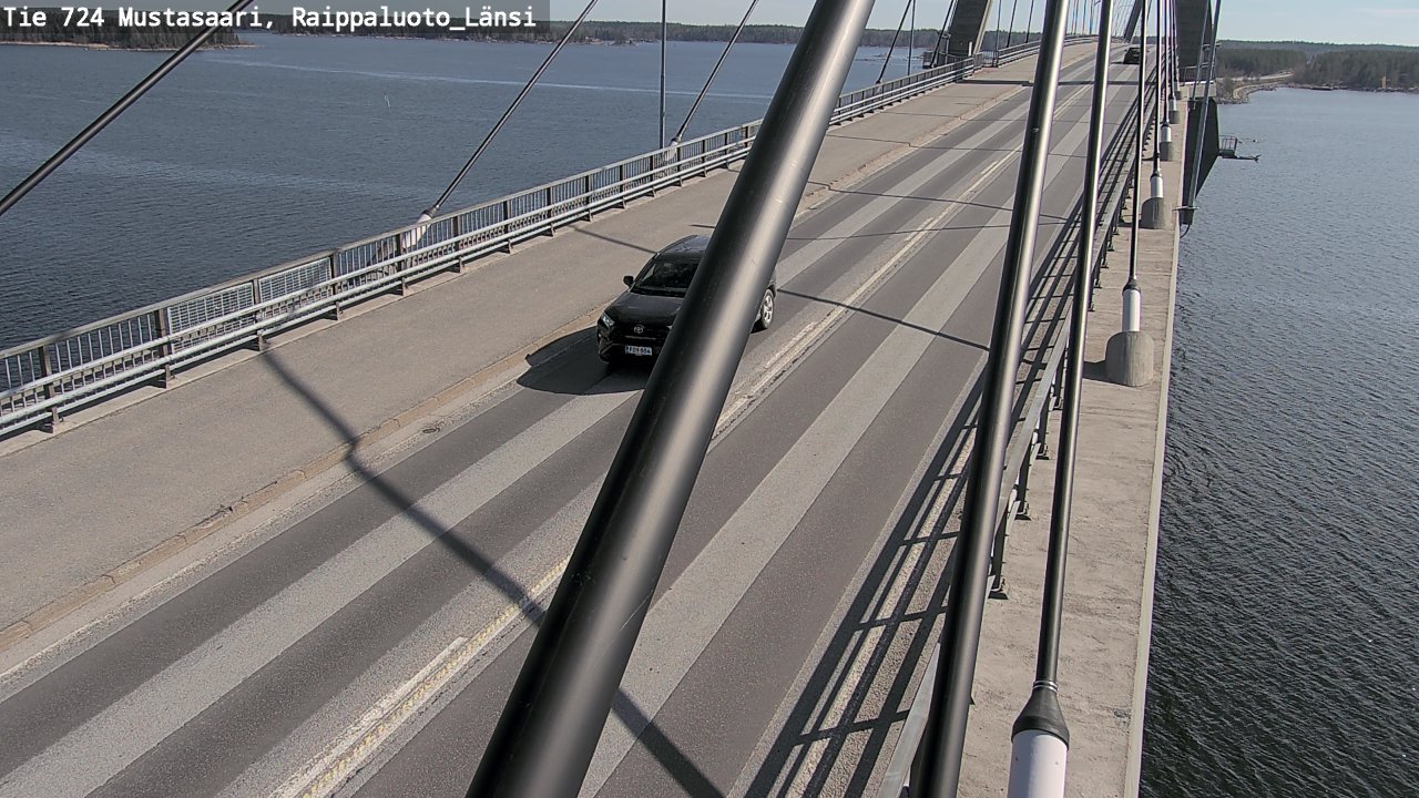 Kelikamerat Kuva Tie 724 Mustasaari, Raippaluoto, länsi, Mustasaari, Pohjanmaa
