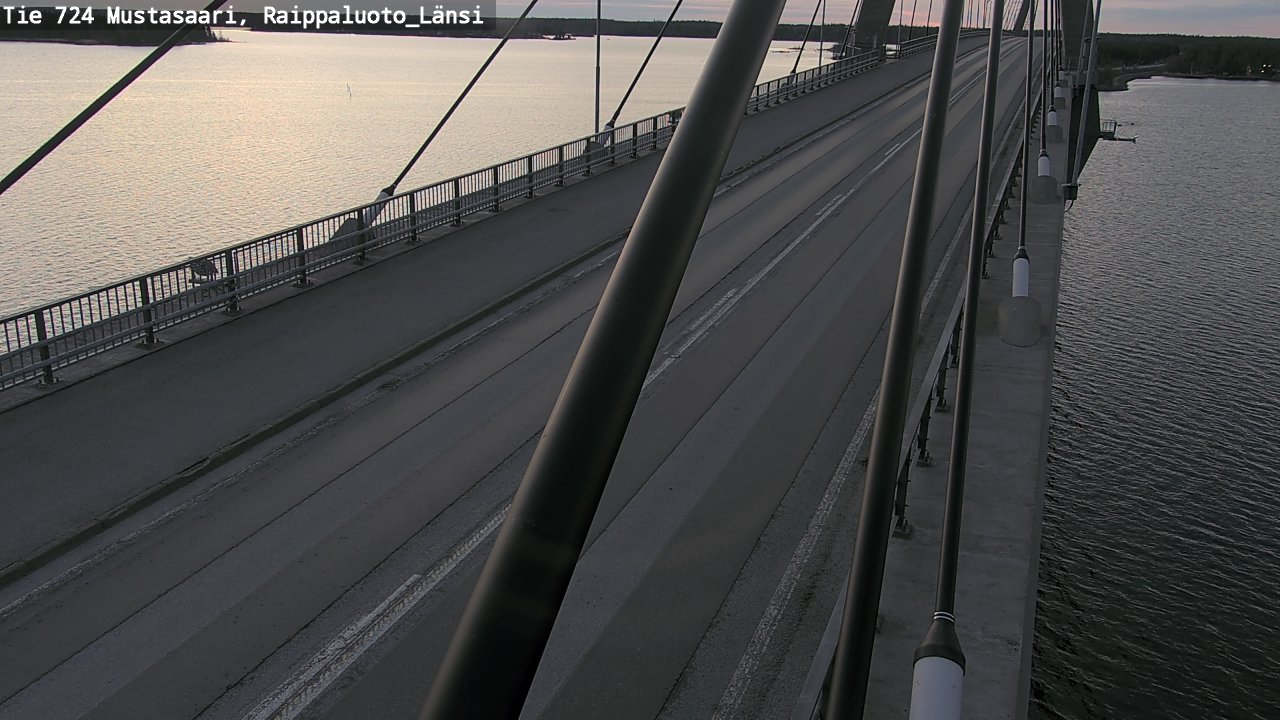 Kelikamerat Kuva Tie 724 Mustasaari, Raippaluoto, länsi, Mustasaari, Pohjanmaa