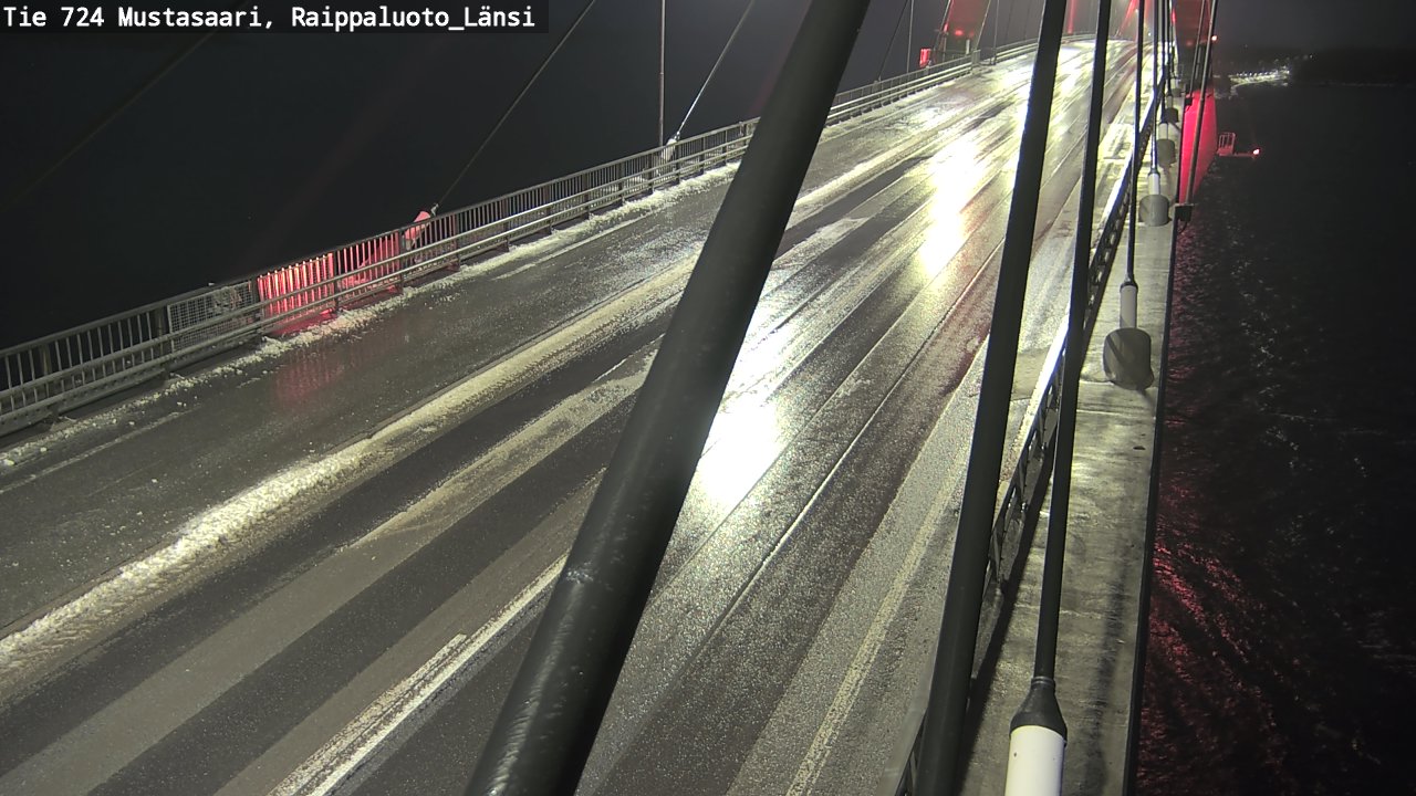 Weather Camera Image Väg 724 Korsholm, Replot, väst, Mustasaari, Pohjanmaa