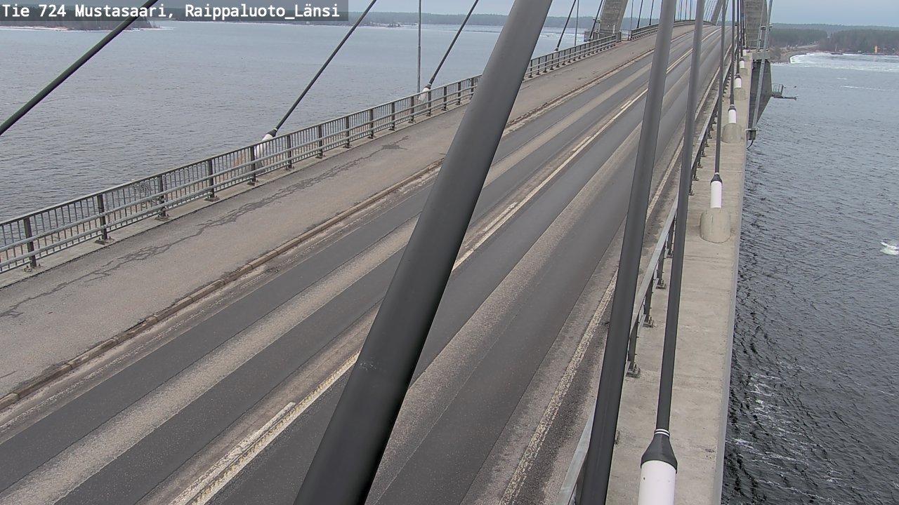 Kelikamerat Kuva Tie 724 Mustasaari, Raippaluoto, länsi, Mustasaari, Pohjanmaa