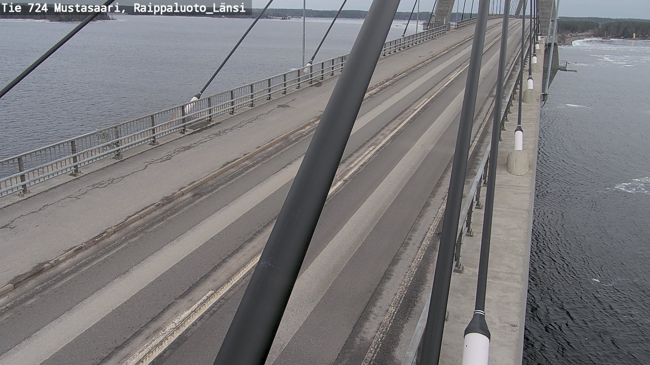 Weather Camera Image Road 724 Mustasaari, Raippaluoto, west, Mustasaari, Pohjanmaa