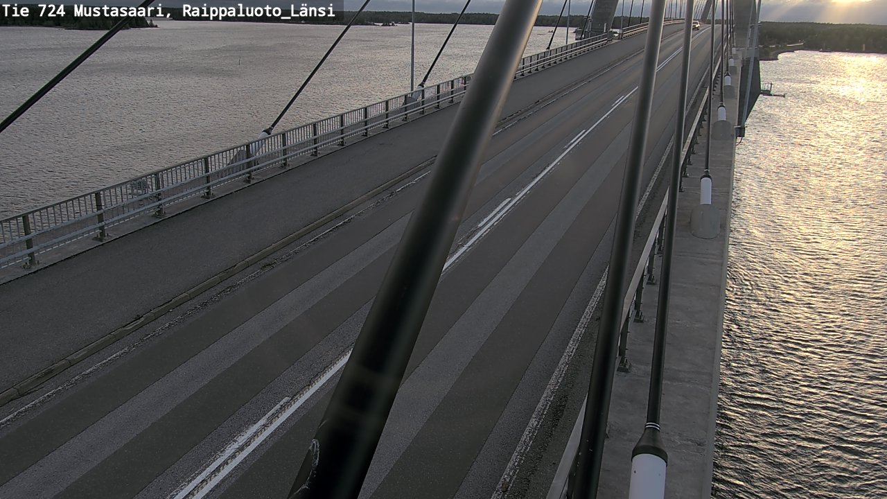 Weather Camera Image Road 724 Mustasaari, Raippaluoto, west, Mustasaari, Pohjanmaa