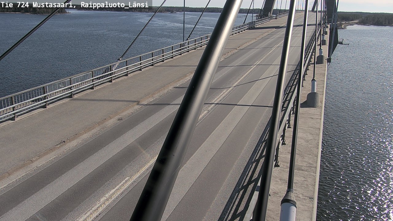 Weather Camera Image Road 724 Mustasaari, Raippaluoto, west, Mustasaari, Pohjanmaa