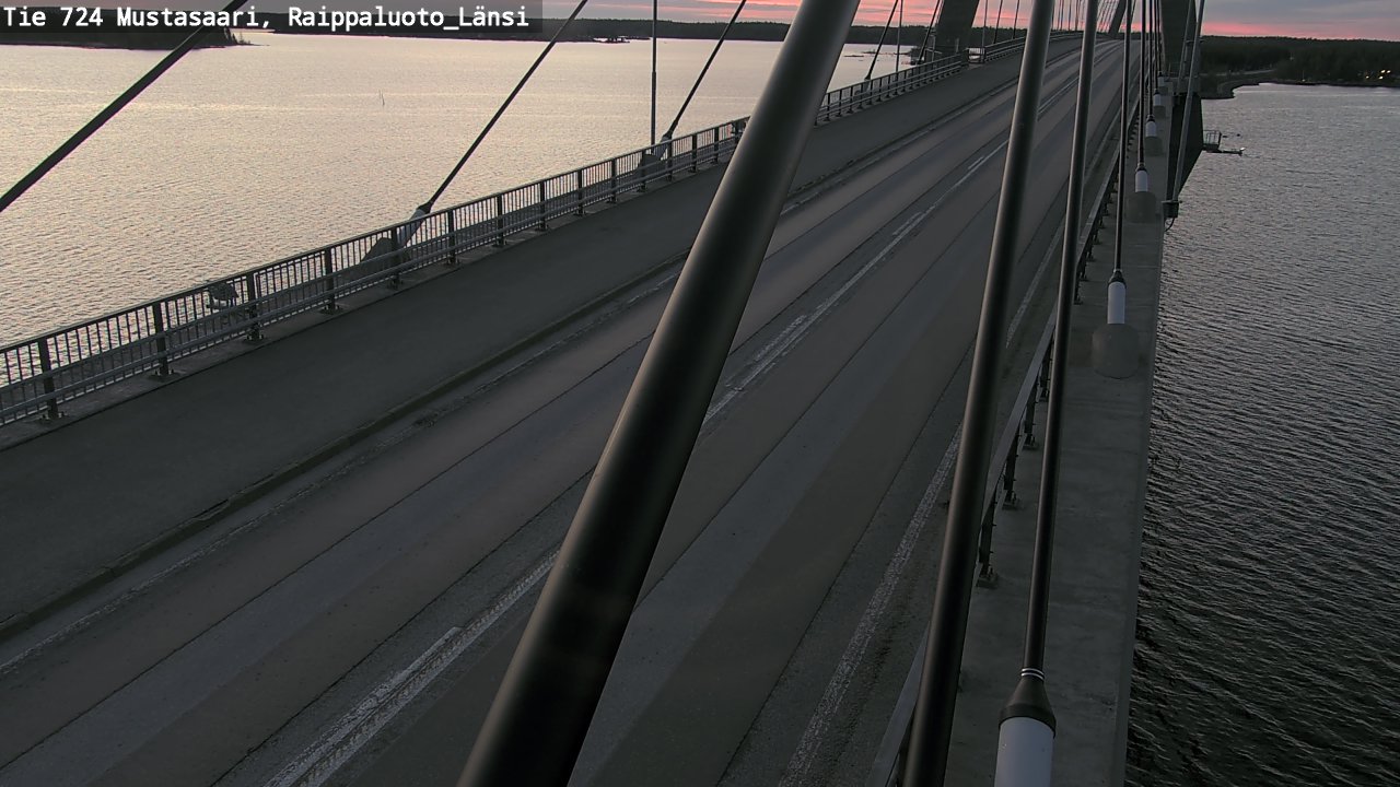 Weather Camera Image Road 724 Mustasaari, Raippaluoto, west, Mustasaari, Pohjanmaa