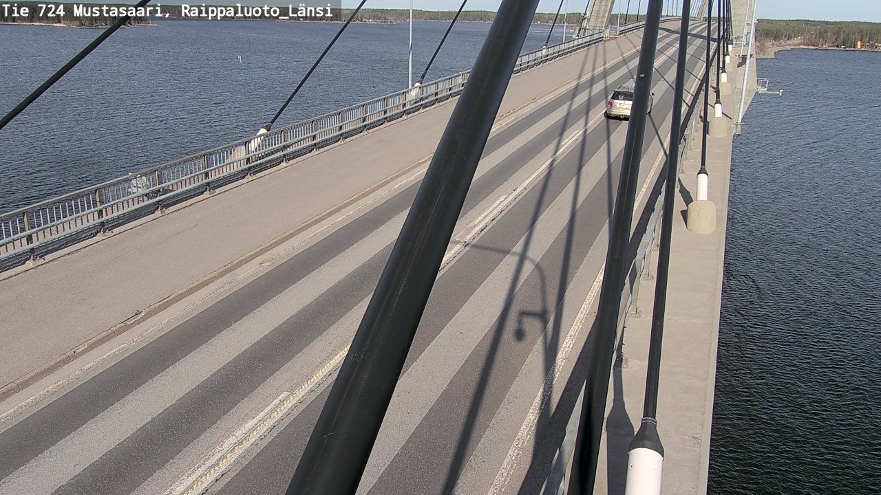Weather Camera Image Road 724 Mustasaari, Raippaluoto, west, Mustasaari, Pohjanmaa