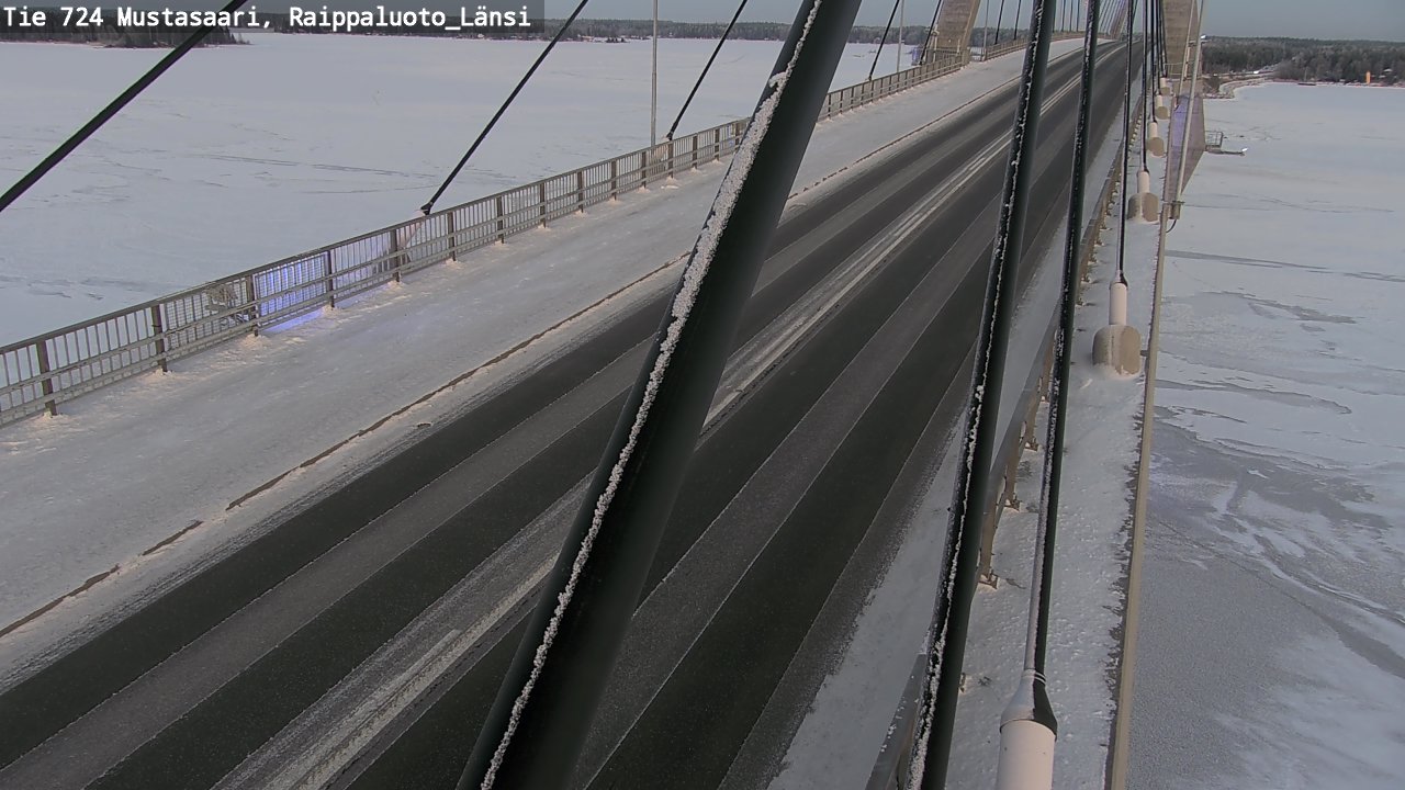 Weather Camera Image Road 724 Mustasaari, Raippaluoto, west, Mustasaari, Pohjanmaa