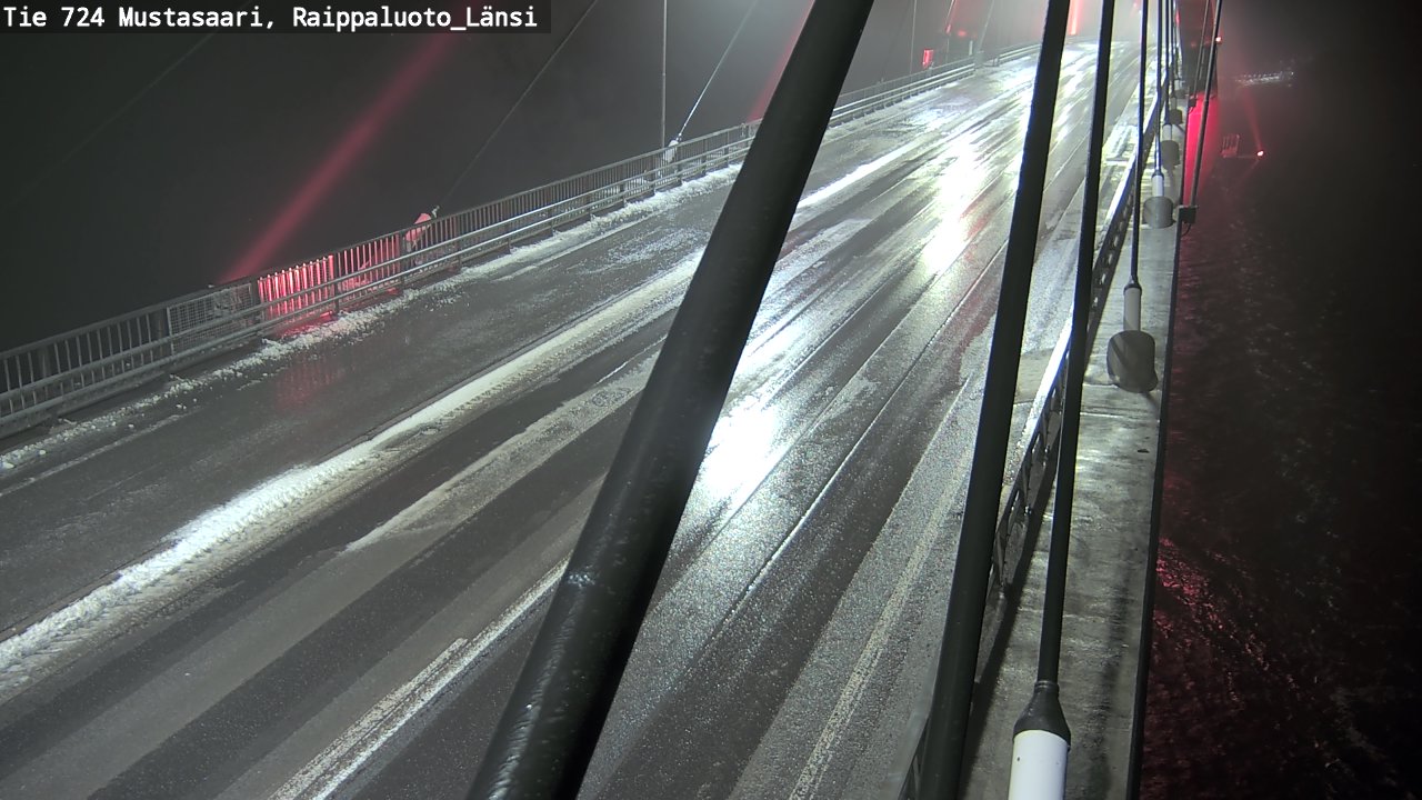 Weather Camera Image Väg 724 Korsholm, Replot, väst, Mustasaari, Pohjanmaa