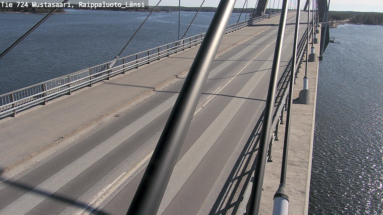 Weather Camera Image Road 724 Mustasaari, Raippaluoto, west, Mustasaari, Pohjanmaa