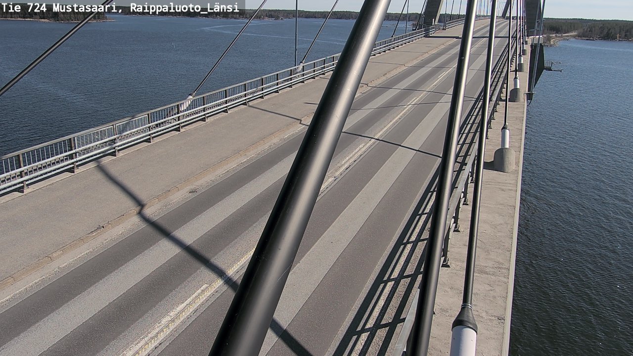 Weather Camera Image Road 724 Mustasaari, Raippaluoto, west, Mustasaari, Pohjanmaa