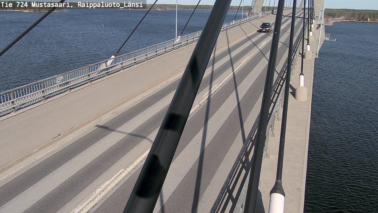 Weather Camera Image Road 724 Mustasaari, Raippaluoto, west, Mustasaari, Pohjanmaa