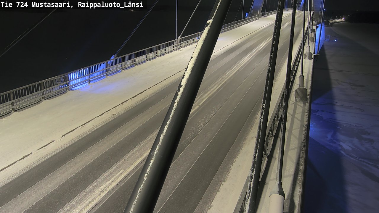 Weather Camera Image Road 724 Mustasaari, Raippaluoto, west, Mustasaari, Pohjanmaa