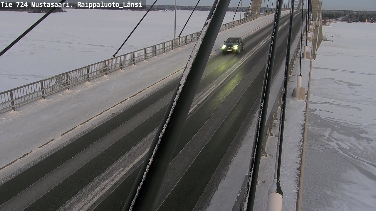 Weather Camera Image Road 724 Mustasaari, Raippaluoto, west, Mustasaari, Pohjanmaa