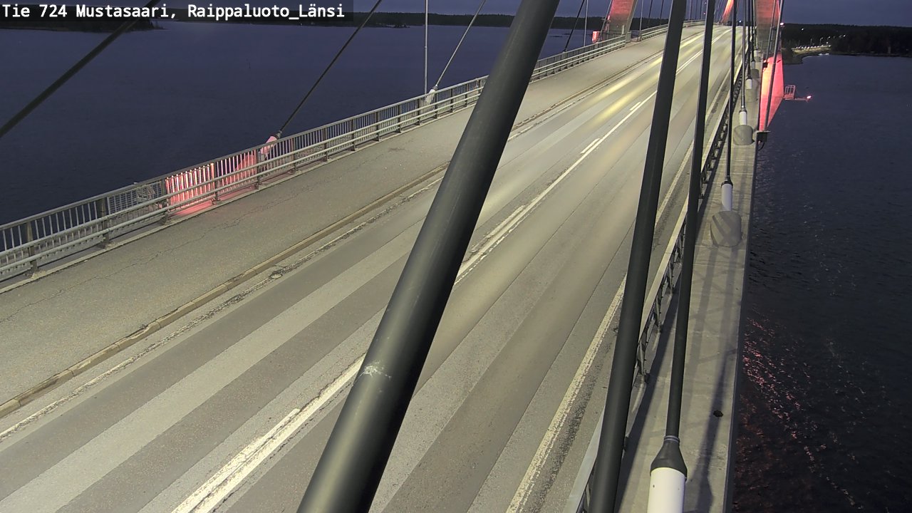 Kelikamerat Kuva Tie 724 Mustasaari, Raippaluoto, länsi, Mustasaari, Pohjanmaa