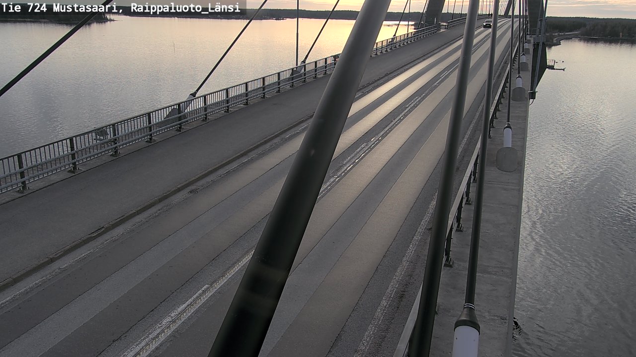 Weather Camera Image Väg 724 Korsholm, Replot, väst, Mustasaari, Pohjanmaa