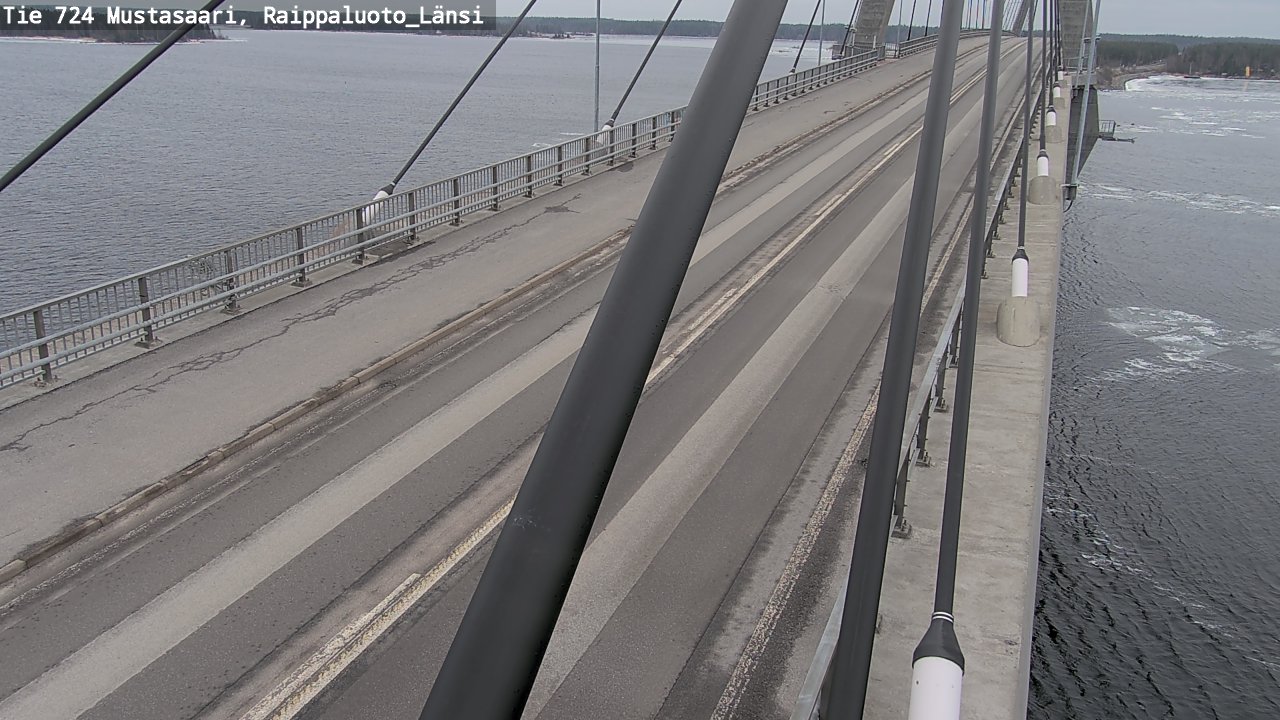 Weather Camera Image Road 724 Mustasaari, Raippaluoto, west, Mustasaari, Pohjanmaa