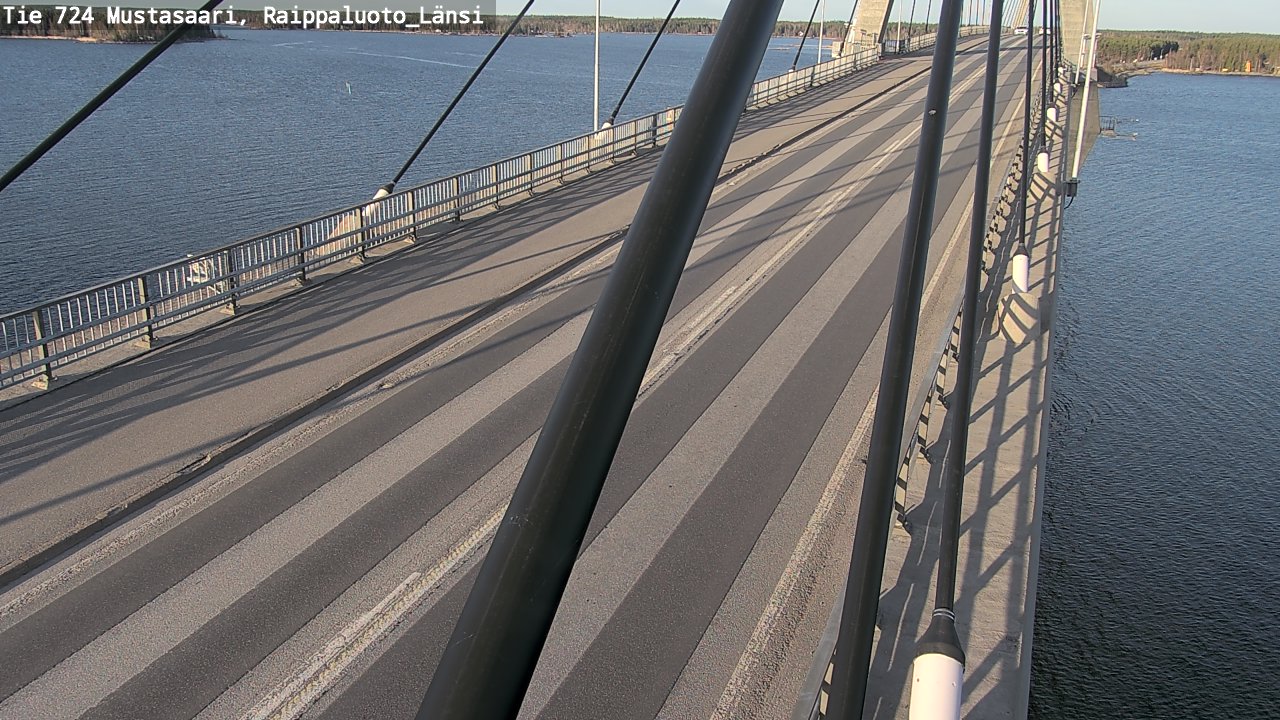 Weather Camera Image Road 724 Mustasaari, Raippaluoto, west, Mustasaari, Pohjanmaa