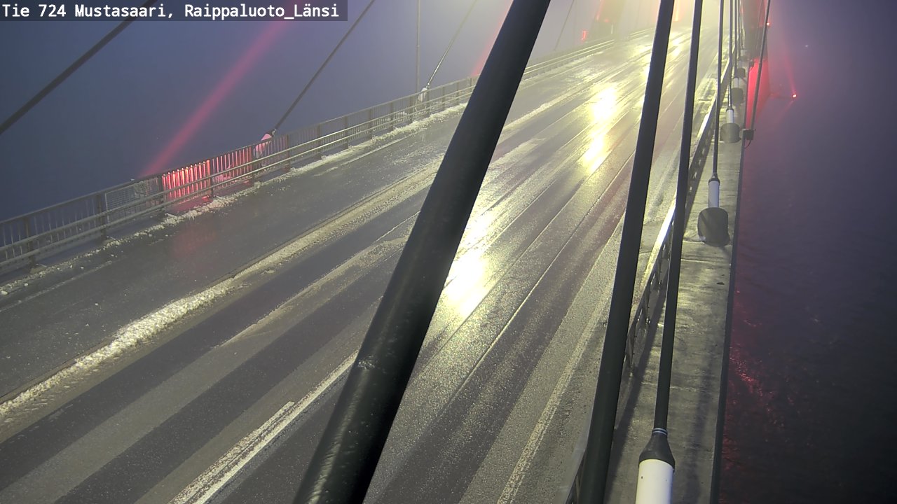 Weather Camera Image Väg 724 Korsholm, Replot, väst, Mustasaari, Pohjanmaa