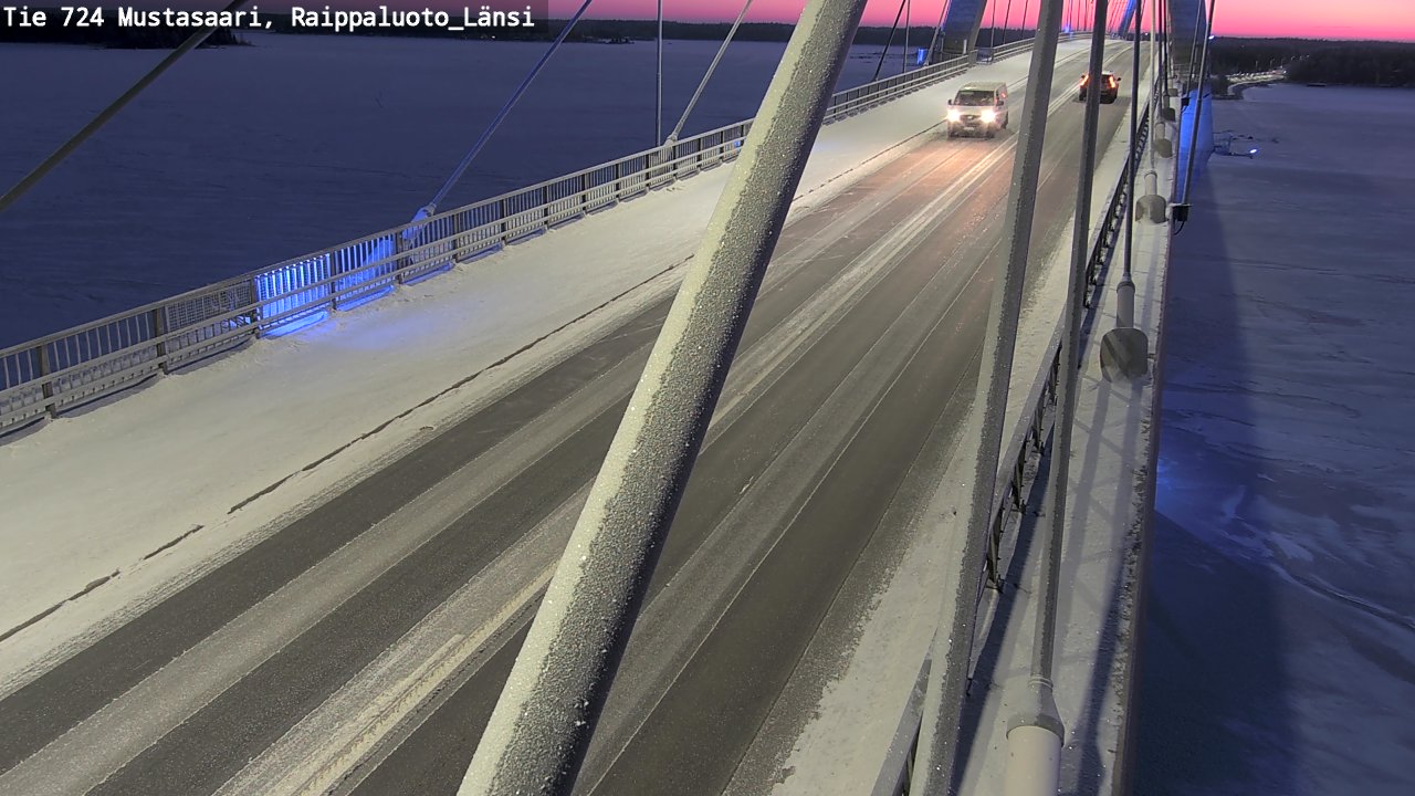 Kelikamerat Kuva Tie 724 Mustasaari, Raippaluoto, länsi, Mustasaari, Pohjanmaa