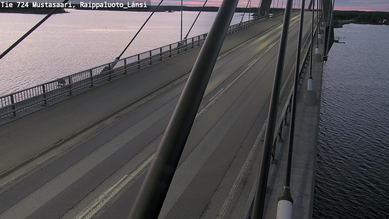 Weather Camera Image Road 724 Mustasaari, Raippaluoto, west, Mustasaari, Pohjanmaa