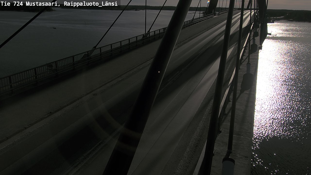Weather Camera Image Road 724 Mustasaari, Raippaluoto, west, Mustasaari, Pohjanmaa