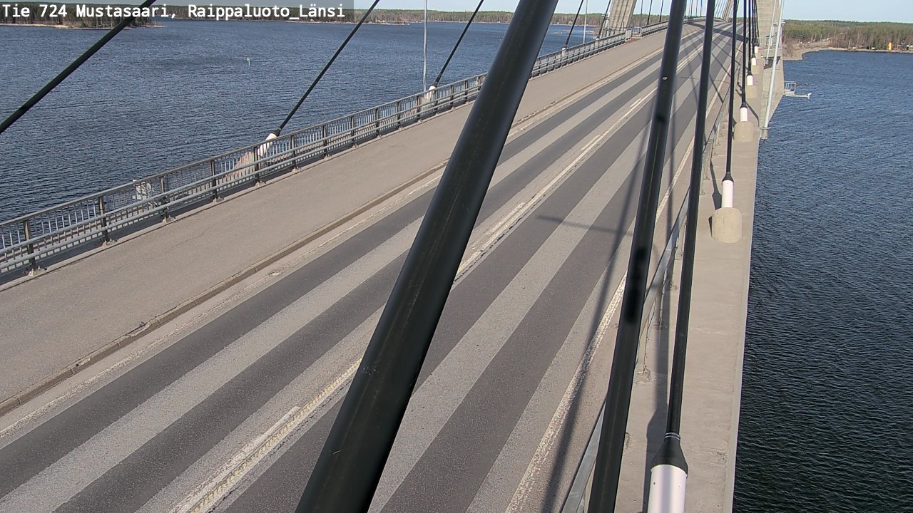 Weather Camera Image Road 724 Mustasaari, Raippaluoto, west, Mustasaari, Pohjanmaa