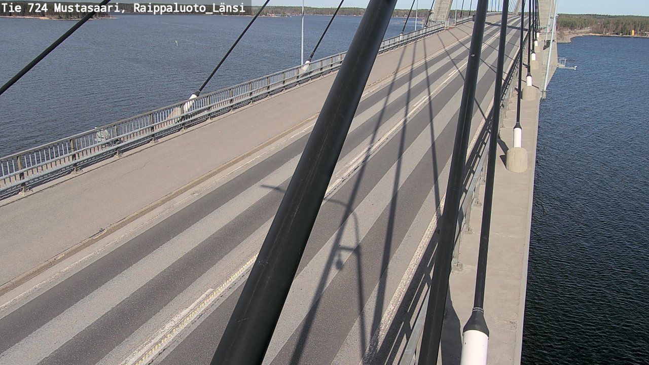 Weather Camera Image Road 724 Mustasaari, Raippaluoto, west, Mustasaari, Pohjanmaa