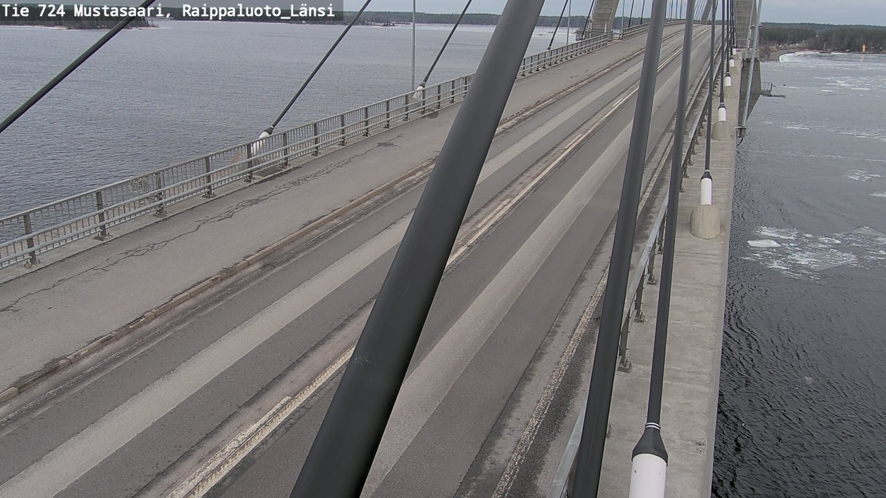 Weather Camera Image Road 724 Mustasaari, Raippaluoto, west, Mustasaari, Pohjanmaa